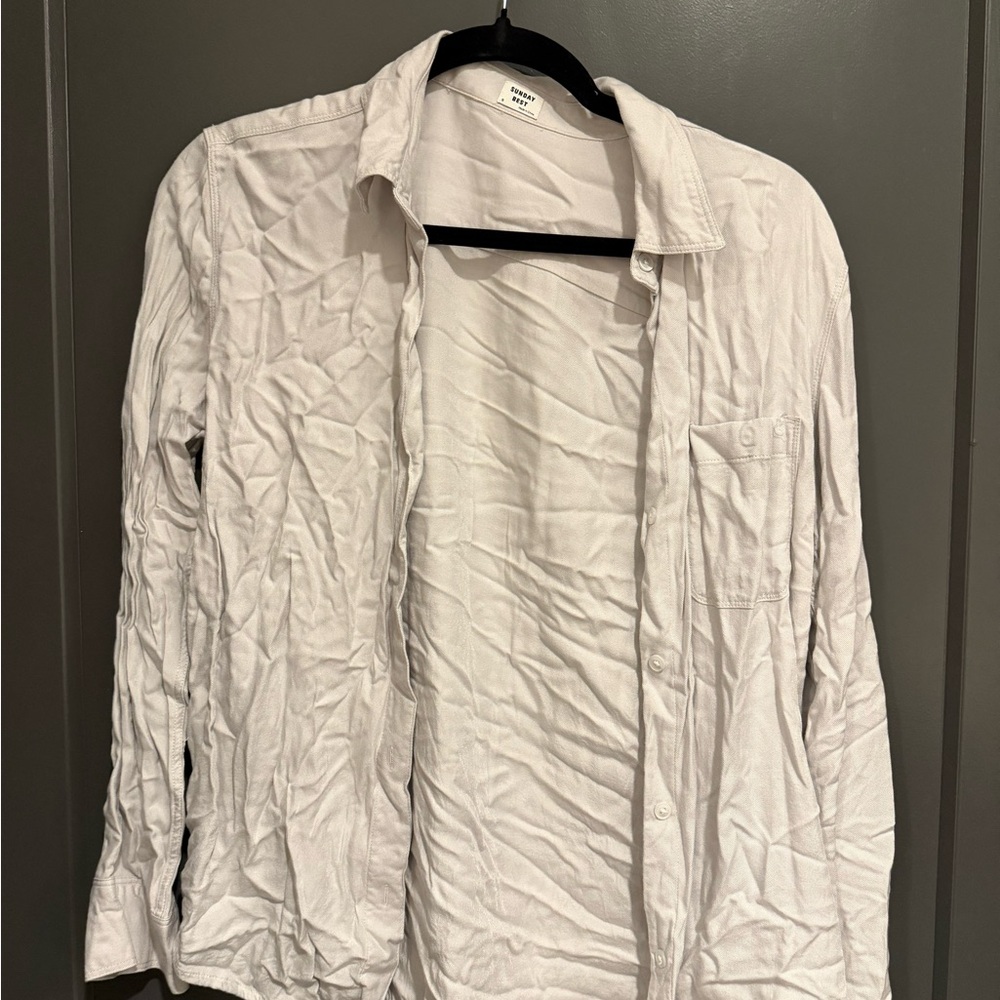 Aritzia Sunday Best Button-Down Shirt